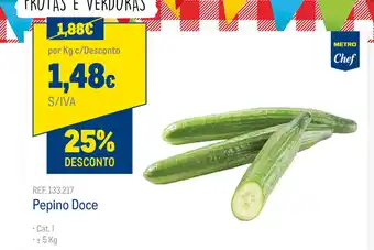 Pepino Doce 5kg
