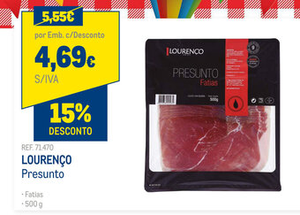 Lourenço Presunto 500g