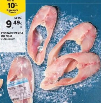 Continente Posta de Perca do Nilo promoção