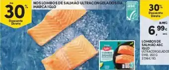 Continente Lombos de Salmão Iglo 250g promoção