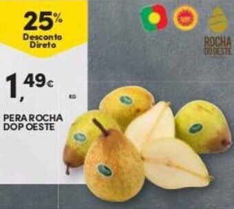 Continente Pera Rocha DOP Oeste promoção