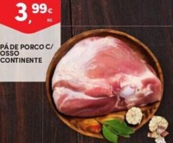 Continente Pá de Porco C/ Osso Continente promoção