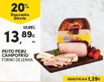 Continente Peito Peru Campofrio promoção