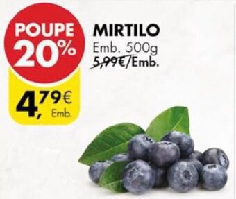 Pingo Doce Mirtilo 500g promoção