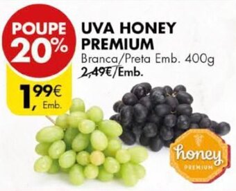 Pingo Doce Uva Honey Premium 400g promoção