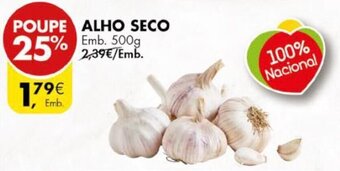 Pingo Doce Alho Seco 500g promoção