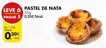 Pingo Doce Pastel de Nata 55g promoção