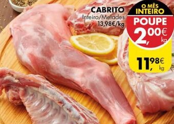 Pingo Doce Cabrito Inteiro/Metades promoção
