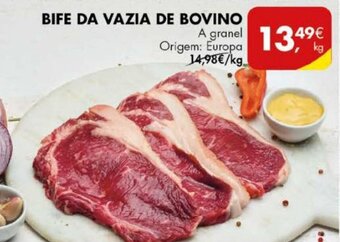 Pingo Doce Bife da Vazia de Bovino promoção