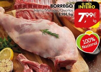 Pingo Doce Borrego Inteiro/Metadés/Quartos promoção