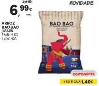 Continente Arroz Bao Bao 5kg promoção
