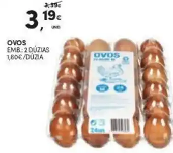 Continente Ovos 2 Dúzias promoção