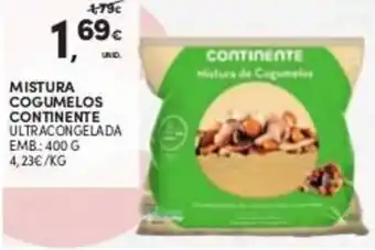 Continente Mistura Cogumelos Continente 400g promoção