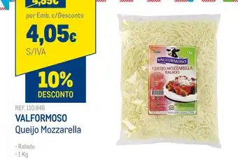 Makro Valformoso Queijo Mozzarella 1kg promoção