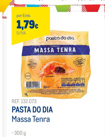 Makro Pasta do Dia Massa Tenra 300g promoção