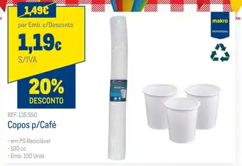 Copos p/Café 100cc