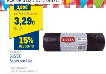 Makro Silver Sacos p/o Lixo 900x1130mm promoção