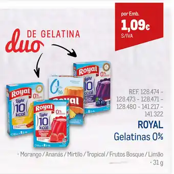 Royal Gelatinas 0% 31g
