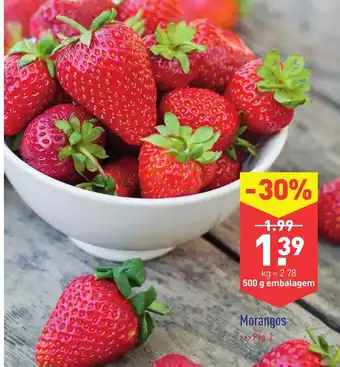 ALDI Morangos 2,78kg promoção