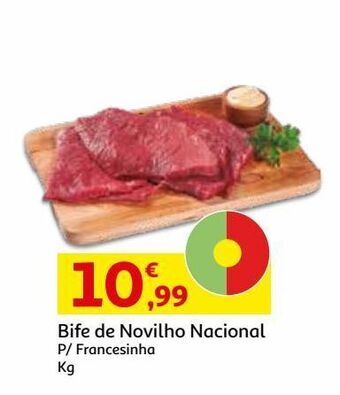 Novilho bife francesinha kg