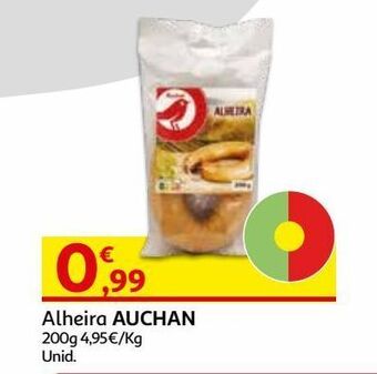 Auchan Alheira auchan:200 g promoção
