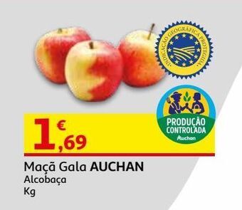 Maçã gala auchan:alcobaça igp p.controlada kg