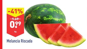 ALDI Melancia Riscada promoção