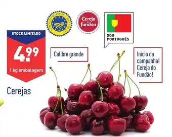 ALDI Cerejas 1kg promoção