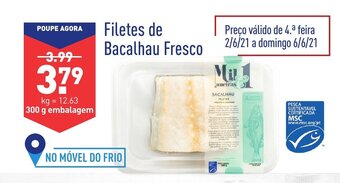 Filetes de Bacalhau Fresco 300g