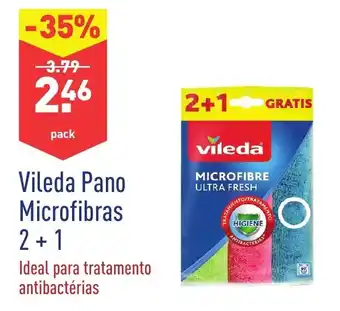 ALDI Vileda Pano Microfibras 2+1 promoção