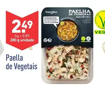 ALDI Paella de Vegetais 280g promoção