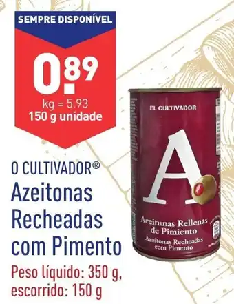 ALDI Azeionas Recheadas com Pimento 150g promoção