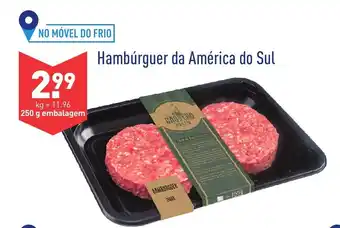 ALDI Hamburguer da América do Sul 250g promoção