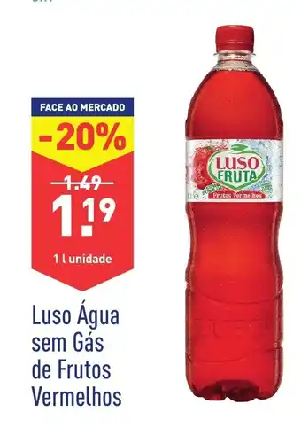 ALDI Luso Água sem Gás de Frutos Vermelhos 1L promoção