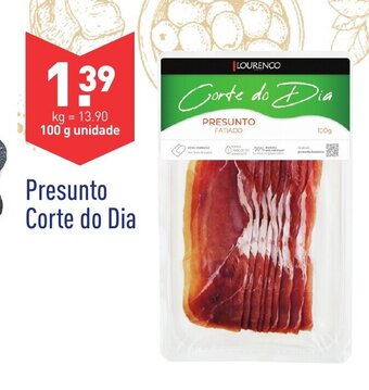 ALDI Presunto Corte do Dia 100g promoção