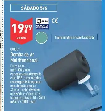 ALDI Bomba de Ar Multifuncional 300L promoção