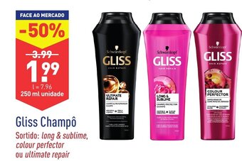 Gliss Champô 250ml