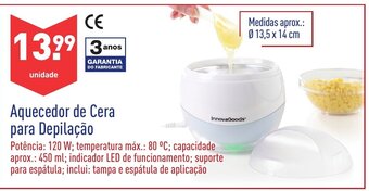 ALDI Aquecedor de Cera para Depilação promoção