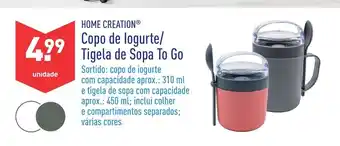 Copo de Iogurte/Tigela de Sopa to go