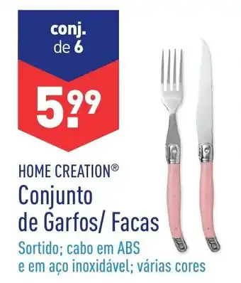 ALDI Conjunto de Garfos/Facas promoção