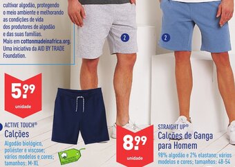 ALDI Calções promoção