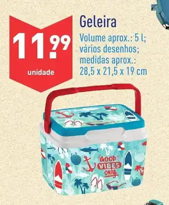 ALDI Geleira 28,5x21,5x19cm promoção