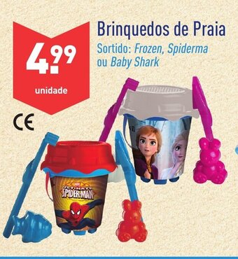 ALDI Brinquedos de Praia promoção