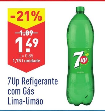 ALDI 7UP Refrigerante com Gás Lima-Limão 1,75L promoção