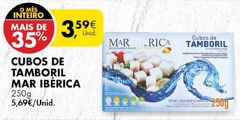 Cubos de Tamboril Mar Ibérica 250g