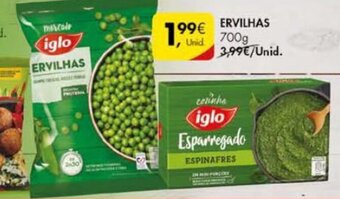 Pingo Doce Ervilhas 700g promoção