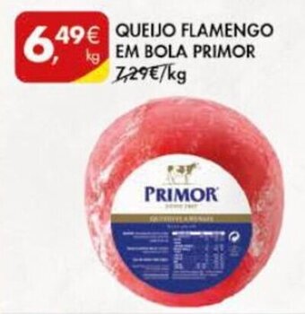 Pingo Doce Queijo Flamengo em Bola Primor promoção