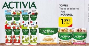Pingo Doce Activia Topper 170g promoção
