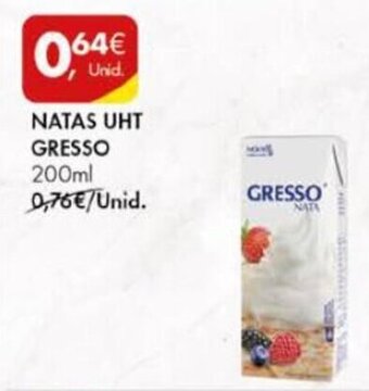 Pingo Doce Natas UHT Gresso 200ml promoção
