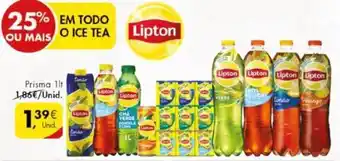 Pingo Doce Lipton Ice Tea Prisma 1lt promoção